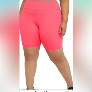 Champion Plus Size Absolute Eco Bike Shorts Please no Peach Size 1X NWT